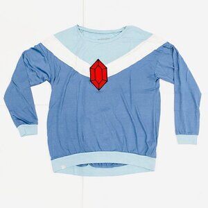NWT WeLoveFine Cartoon Network Adventure Time Ice Ice Hacci Ice King Sweater